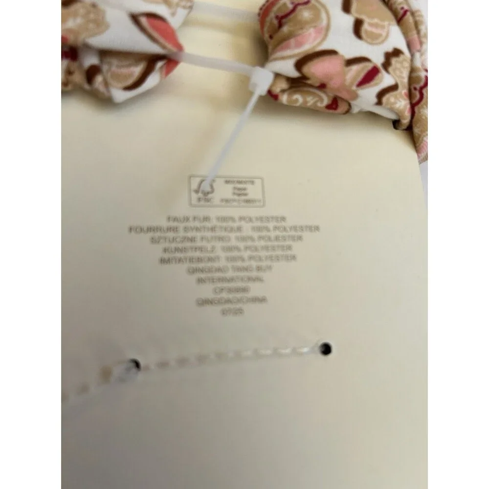 Cynthia Rowley New York Baby Gingerbread Plush and Headband Set NEW